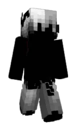 black and emperor Minecraft skin — Slim model — first worn by prismdream