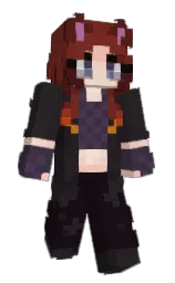 Jamminhead's Minecraft skin wearing the Cherry Blossom cape