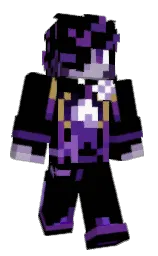 black and eminence Minecraft skin — Classic model