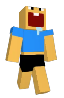 Front of Minecraft skin