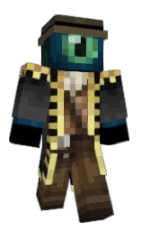 black and mine shaft Minecraft skin — Classic model — first worn by TraitorGame