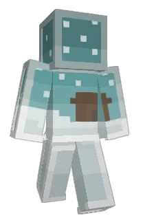 Front of aneg's skin