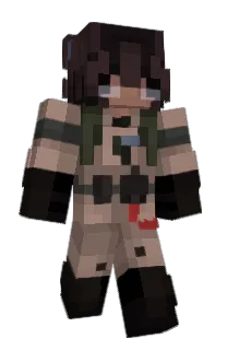 Front of yewns's skin
