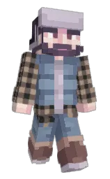 pine cone and comet Minecraft skin — Classic model — first worn by Nave__Nation