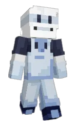 Helr0Nyx's Minecraft skin wearing the Pan cape