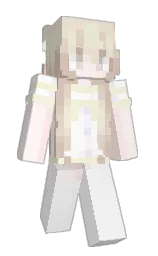 rose white and alabaster Minecraft skin — Slim model