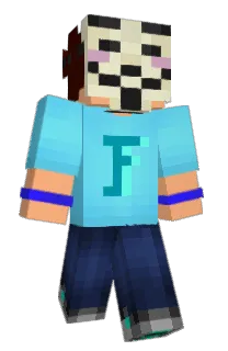 Front of Jeanfils's skin