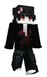 Chystemc's Minecraft skin wearing the 15th Anniversary cape