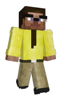 Front of Walbert's skin
