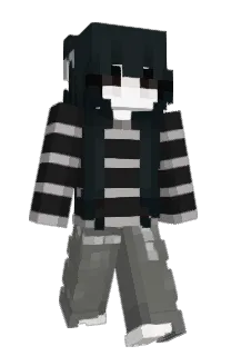 Front of Zoeka's skin