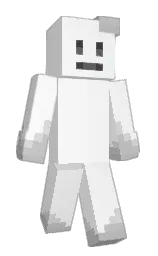 alabaster and gray nickel Minecraft skin — Slim model
