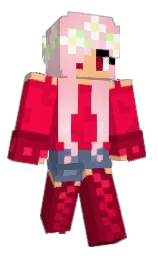 paprika and red ribbon Minecraft skin — Slim model