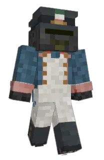 Front of Bocknar's skin
