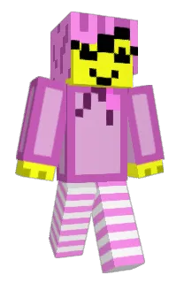 Front of Lansra's skin