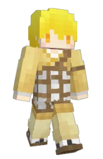 Front of Tabyco's skin