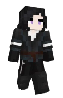 Front of Elysande's skin