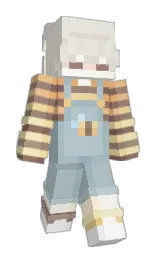 Phygonite's Minecraft skin wearing the Aurora cape