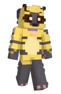 Front of PlasmaStat's skin