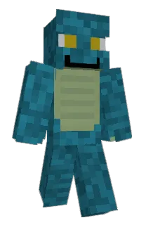 Front of MinezSpiderman's skin