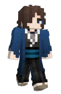 Front of Helvim's skin