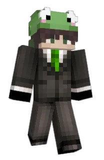Front of Froggonater's skin