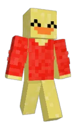 confetti and pomegranate Minecraft skin — Classic model — first worn by sayurichu