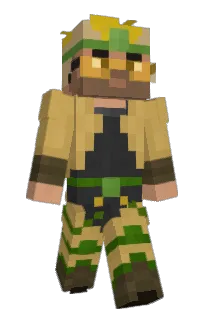 Front of dabeyt's skin