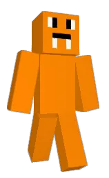 OrangeRocks1986's Minecraft skin wearing the Migrator cape