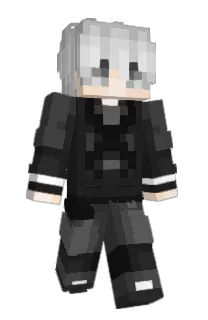 Front of Adom's skin