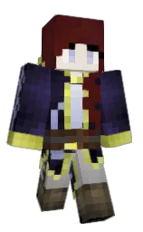 ingrid_the_Third's Minecraft skin wearing the Migrator cape