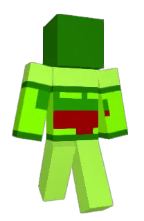 Front of Minecraft skin