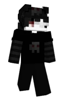 Front of Morfinee's skin