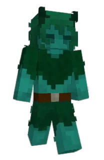 Front of F0OS's skin