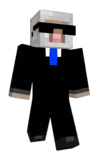 Front of Develony's skin