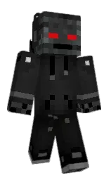black and mine shaft Minecraft skin — Classic model — first worn by Jaylou2