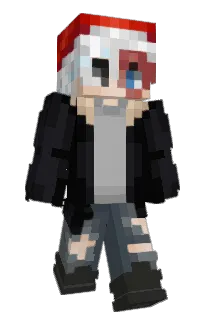 Front of Zedros's skin