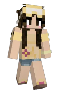 Front of emzlina's skin