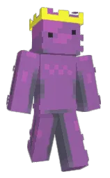 wisteria and mid gray Minecraft skin — Slim model — first worn by ShiLwkJelli