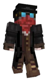Doconus's Minecraft skin wearing the MCC 15th Year cape