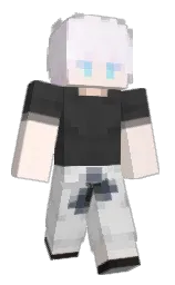 mercury and forget me not Minecraft skin — Classic model — first worn by woshishabi7
