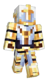 eyetype's Minecraft skin wearing the Pan cape