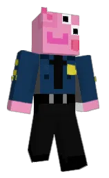 Noravind's Minecraft skin wearing the Pan cape