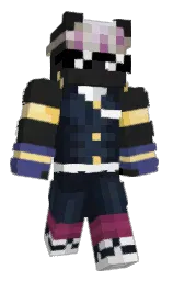 mine shaft and heavy metal Minecraft skin — Slim model — first worn by iLaiShane