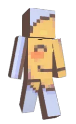 CalmClouds's Minecraft skin wearing the Vanilla cape