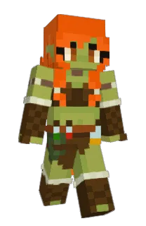 Front of Pumkiwi's skin