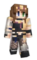 Artengia's Minecraft skin wearing the Aurora cape
