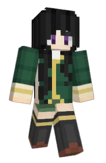 Front of Donpingon's skin