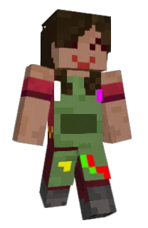 Front of Minecraft skin