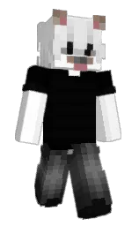 NazsMc's Minecraft skin wearing the Menace cape