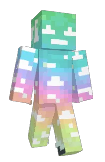 Front of Minecraft skin